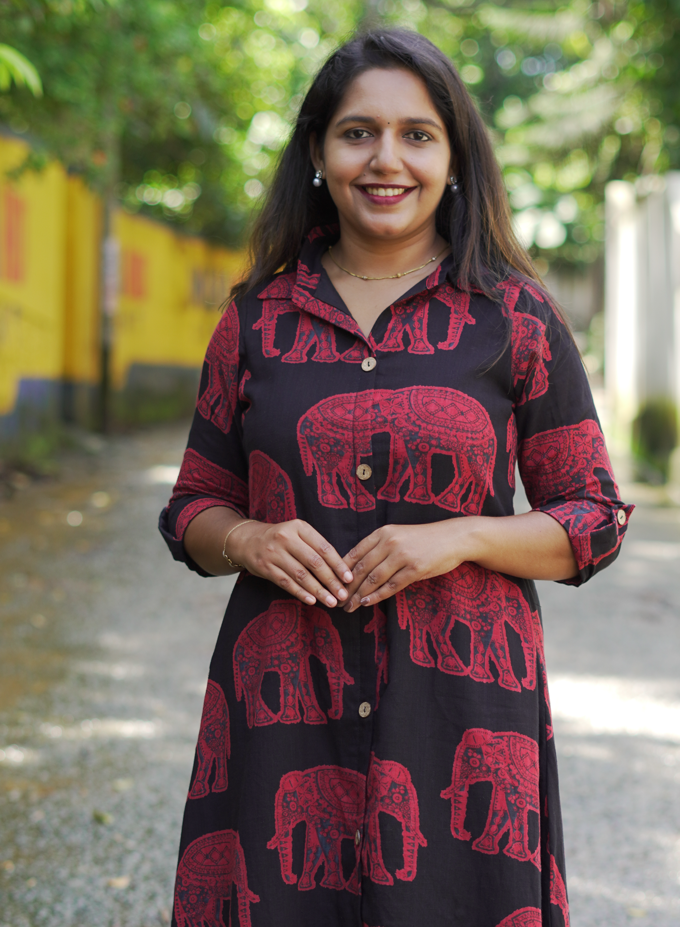 Black Hathi (Elephant Print)