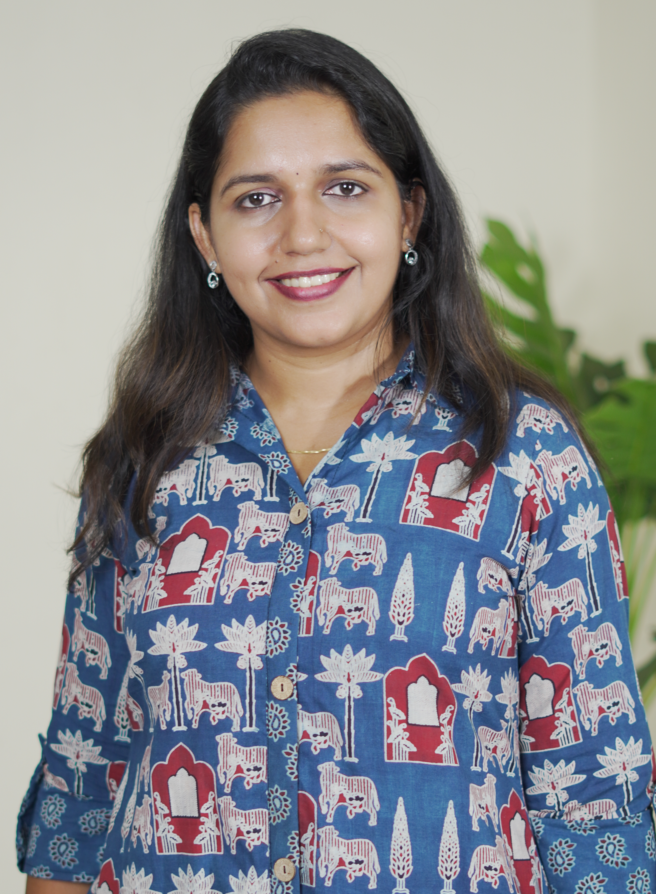 Madhuri (Ajrak Blue)