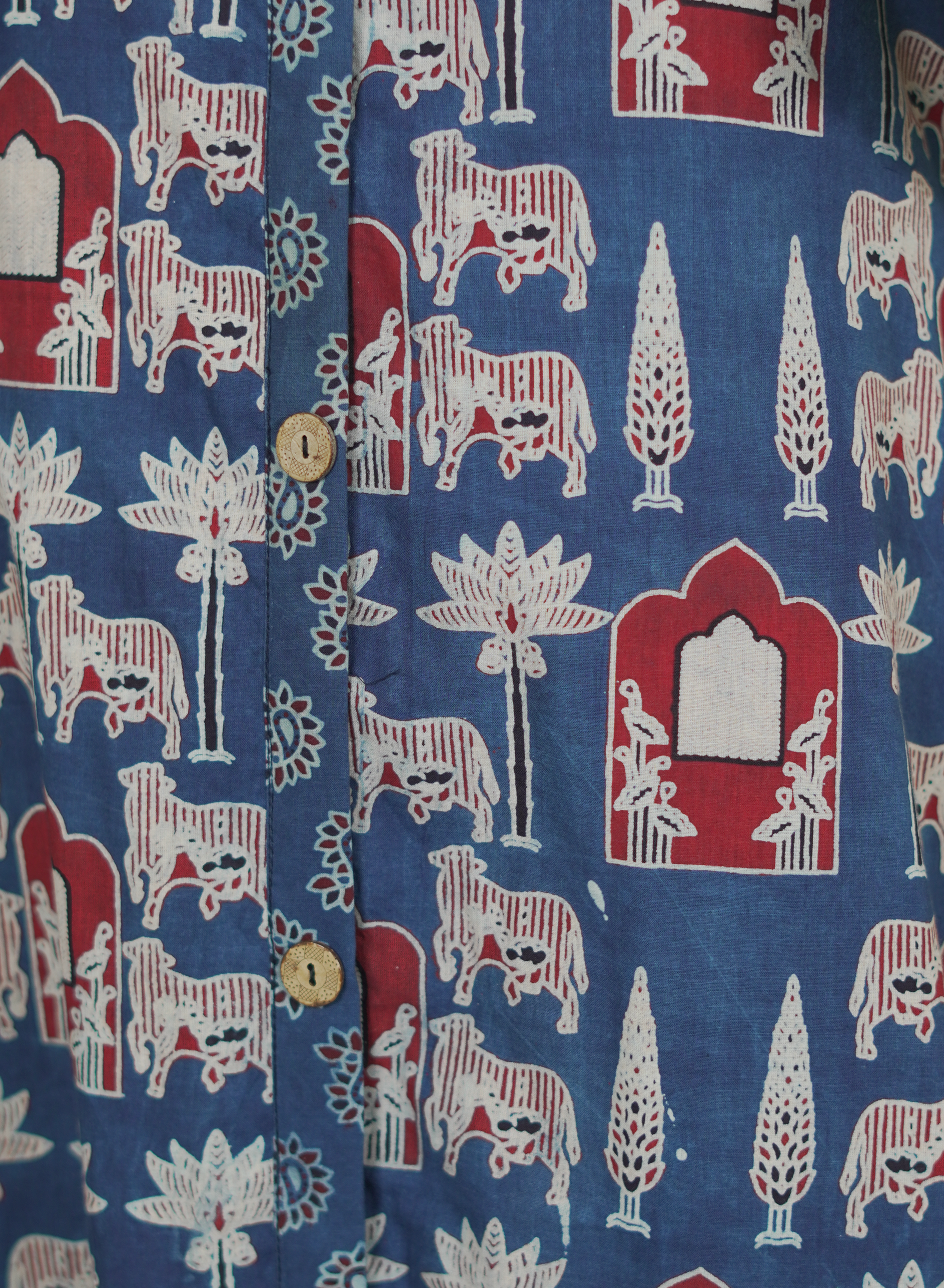 Madhuri (Ajrak Blue)