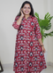 Madhuri (Ajrak Maroon)