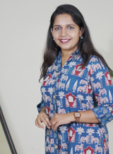 Madhuri (Ajrak Blue)