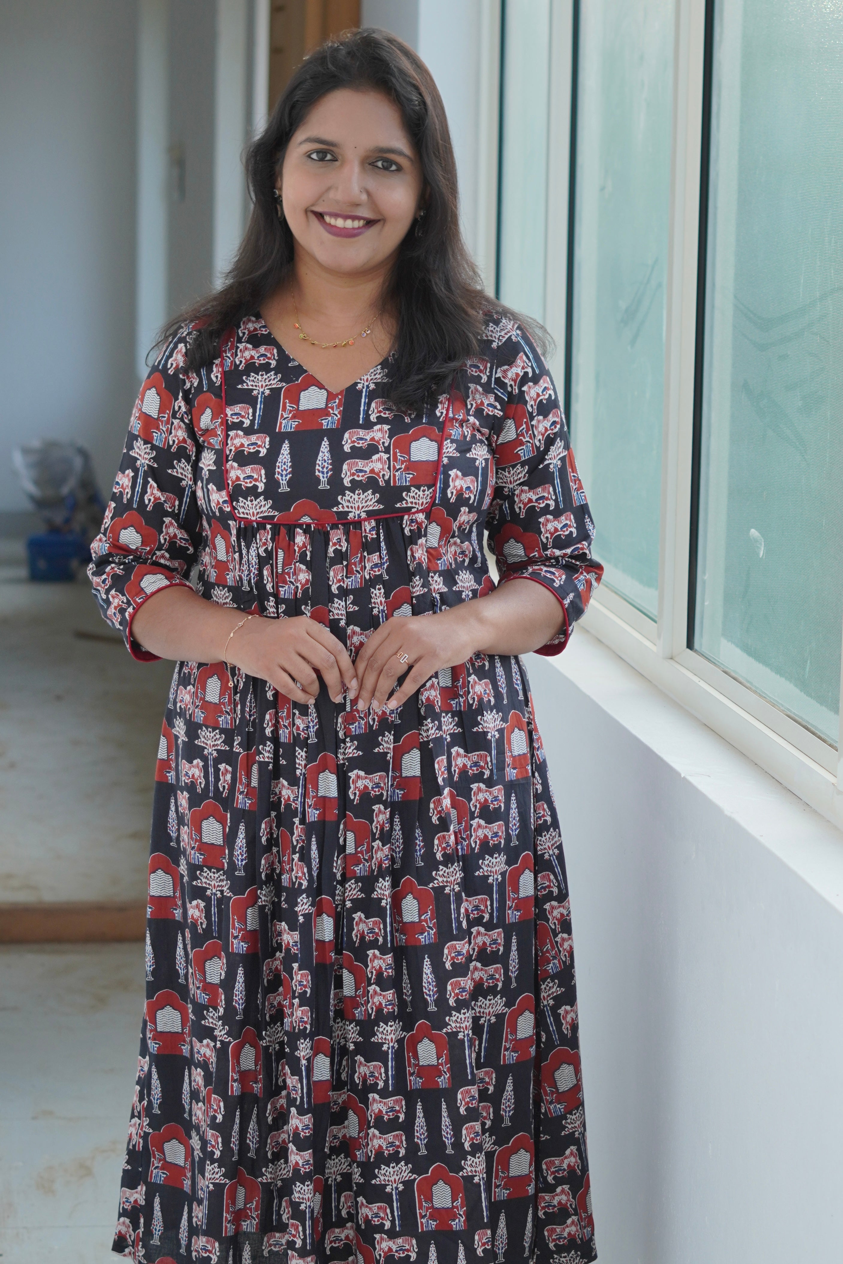 Cow Print Black
