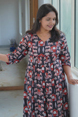 Cow Print Black
