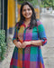 Madras kattam Shirt dress