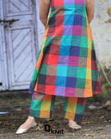 Madras KattamCo-ord Set