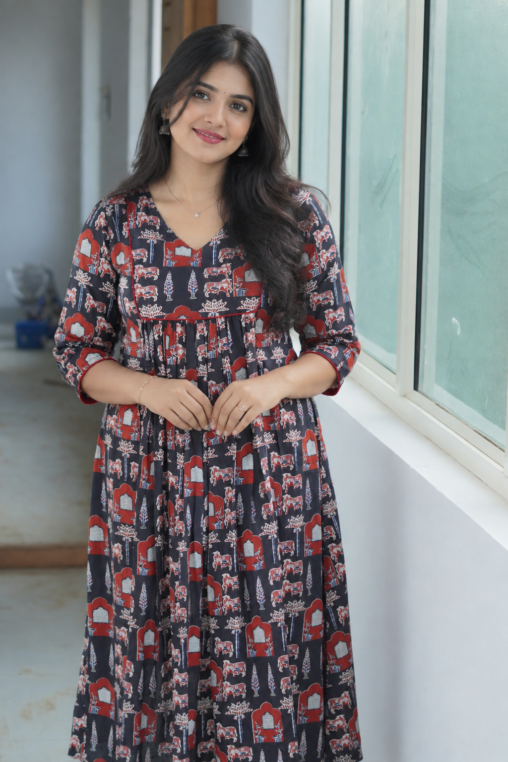 Cow Print Black