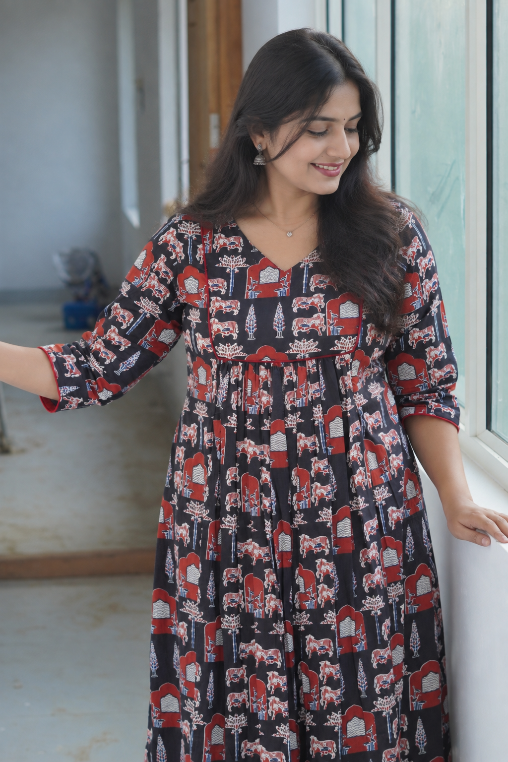 Cow Print Black