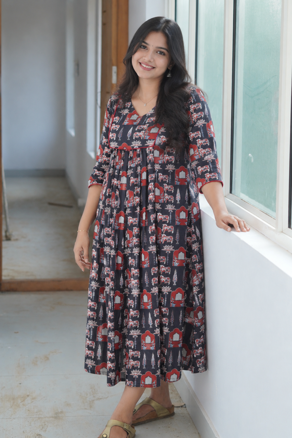 Cow Print Black