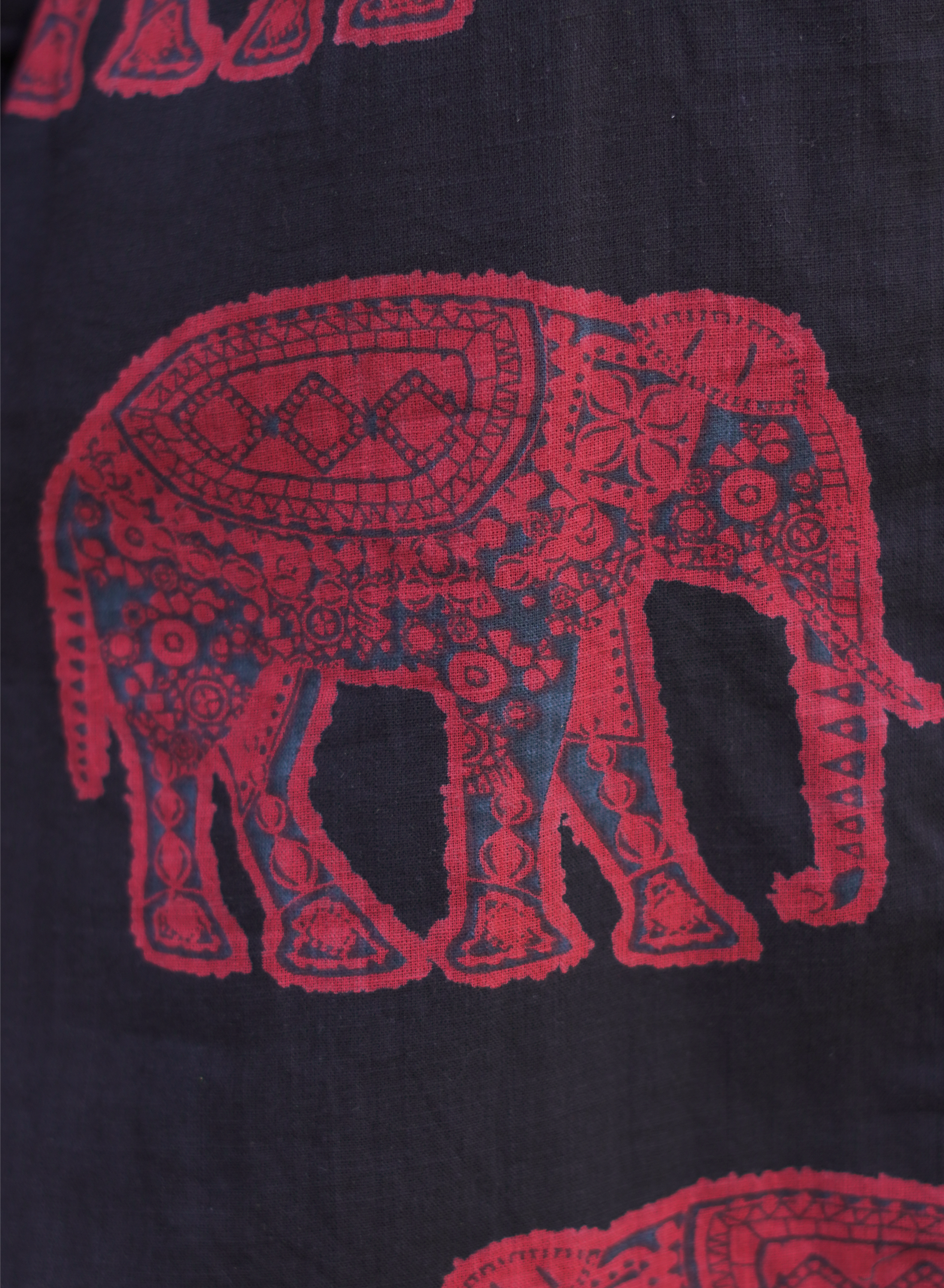 Black Hathi (Elephant Print)
