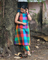 Madras KattamCo-ord Set